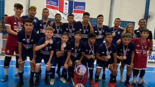 Imagem ilustrativa da notícia Remo vence Paysandu e é campeão do Paraense de Futsal Sub-13