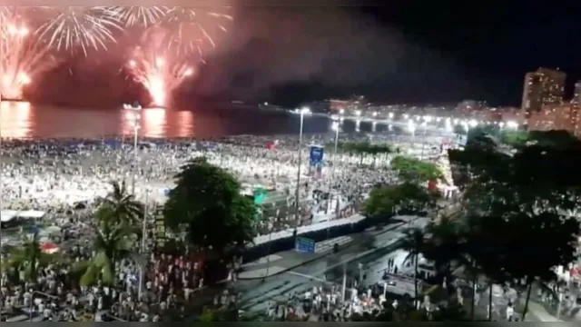 Imagem ilustrativa da notícia Quatro pessoas são esfaqueadas no Réveillon de Copacabana