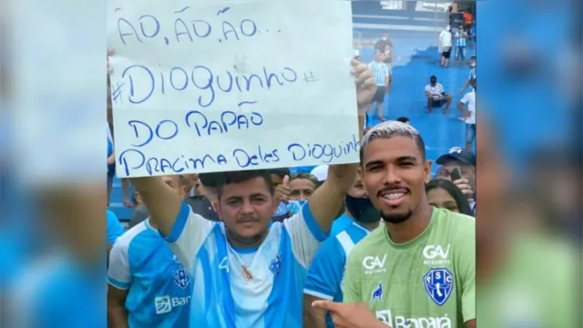 Imagem ilustrativa da notícia Dioguinho diz estar ansioso para vestir a camisa do Paysandu