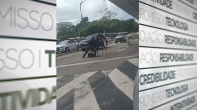 Imagem ilustrativa da notícia Vídeo: "Neném" é preso por roubo no terminal do BRT. Veja