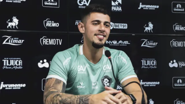 Imagem ilustrativa da notícia Herói do Flamengo em 2018, goleiro é apresentado pelo Remo