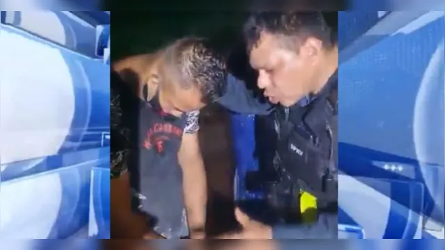 Imagem ilustrativa da notícia Vídeo: falso motorista de app é preso com drogas