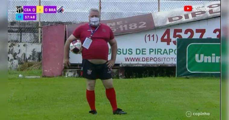 Imagem ilustrativa da notícia Gandula de última hora na Copa São Paulo viraliza na web