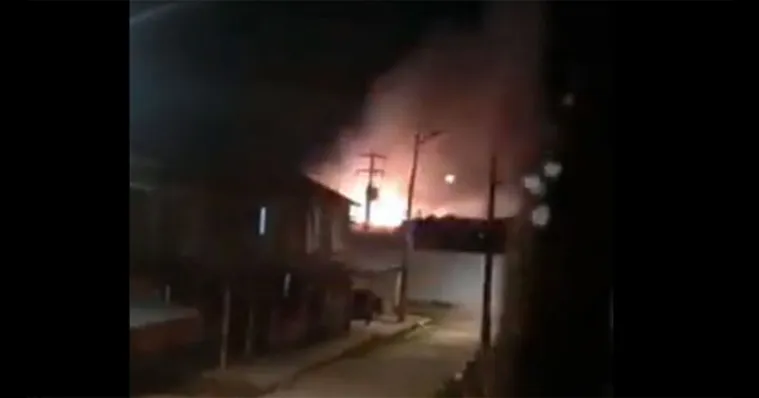 Imagem ilustrativa da notícia Vídeo: cilindro de amônia explode em pesqueira de Icoaraci 