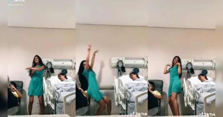 Imagem ilustrativa da notícia Tiktoker se justifica após dançar ao lado da mãe com câncer