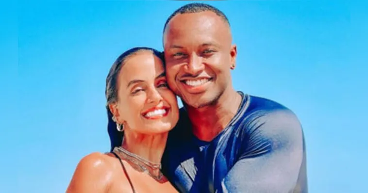 Imagem ilustrativa da notícia Thiaguinho assume namoro com ex-BBB Carol Peixinho
