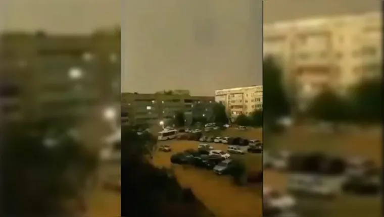 Imagem ilustrativa da notícia Vídeo: Rússia invade e bombardeia Ucrânia durante madrugada