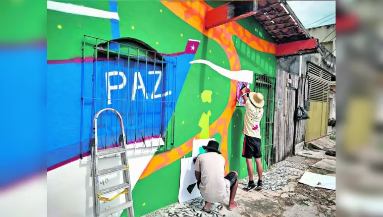 Imagem ilustrativa da notícia Cultura jurunense nos muros do bairro