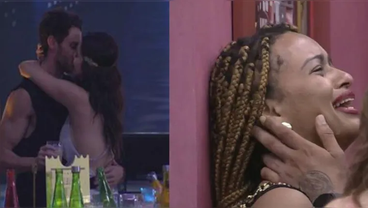 Imagem ilustrativa da notícia Vídeo: Natália chora de ciúme por beijo na festa e vomita 