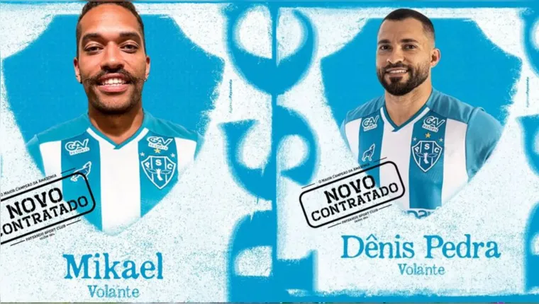 Imagem ilustrativa da notícia Em dose dupla! Paysandu contrata dois novos jogadores