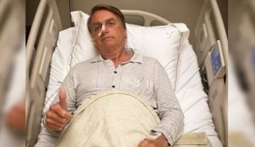 Bolsonaro teve uma obstrução intestinal e precisou ser submetido a exames e tratamento para o desconforto abdominal.