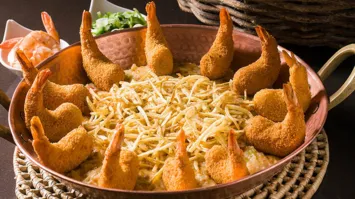 O prato Brisa do mar também serve 3 pessoas