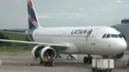 A ocorrência aconteceu no último dia 6 de março com o Airbus A320 da Latam