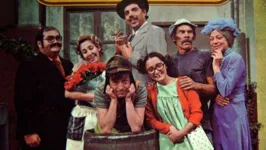 Florinda e a turma do Chaves. Programa não poder ser exibido na TV