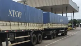 A carga ilegal foi avaliada em R$ 527,100 mil.