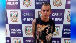 Lucas Jesus Sousa foi preso acusado de ter roubado o celular da vítima