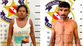 Gildete Santos Silva e Domingos Rodrigues da Silva, pai e mãe acusados da morte da própria bebê em Novo Repartimento