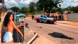 Jainara Silva morreu em frente ao supermercado que trabalhava