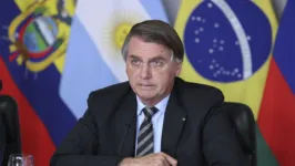 As falas da festa de aniversário foram transmitidas pelas redes sociais do senador Flávio Bolsonaro (PL-RJ)
