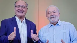 Lula e Geraldo Alckmin