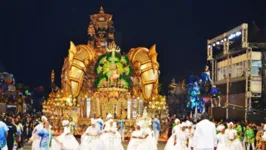 Planeta Água foi o enredo do Carnaval bicampeão da Mancha Verde