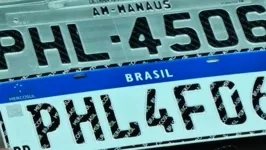 O modelo de placa Mercosul foi implementado com a promessa de reduzir as fraudes e clonagens.