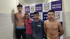 Mailson Rocha da Silva, Carlos Daniel Ferreira do Nascimento, Mateus Alves Cunha de Sousa e Airton Santos Costa foram presos