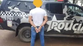 Na sexta-feira (11), um homem foi preso com diversos objetos e joias roubadas, no município de Xinguara