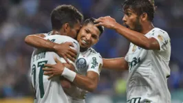 Rony marcou seu 13º gol pelo Palmeiras na Libertadores