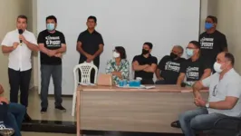 Educadores de Tucuruí se reunião com o prefeito Alexandre Siqueira nesta quinta (3)