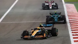 Lando Norris, Mc Laren, se prepara para a próxima corrida.