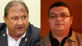 Adelcio Torres (esquerda) e Paulo Romando (direita) podem se unir para a disputa da eleição da FPF
