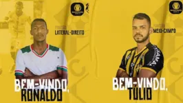 Novos contratados do Castanhal para a Série D