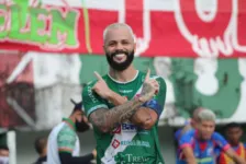 Paulo Rangel marcou 3 dos 4 gols da vitória da Águia Guerreira