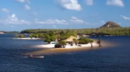 A ilha do amor, em Alter do Chão.