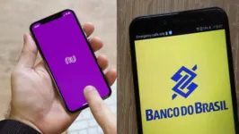 Usurários do Nubank e Banco do Brasil relataram problemas