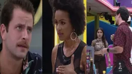 BBB22: Natália e brothers protagonizaram uma discussão após a formação do 7º paredão.