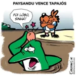 Imagem ilustrativa da notícia Paysandu vence Tapajós e tem a vantagem para jogo da volta