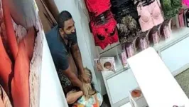 O acusado identificado como Jefferson Ribeiro Dias, de 34 anos
