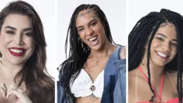 Participantes do BBB 22, Naiara, Linn e Maria se apresentam na final