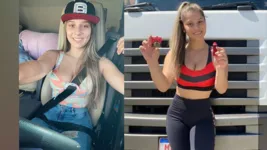Imagem ilustrativa da notícia Youtuber caminhoneira de 20 anos segue os passos da mãe 