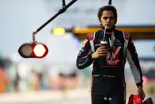 Pietro Fittipaldi substituiu Nikita Mazepin nos testes após a temporada de 2021 em Abu Dhabi