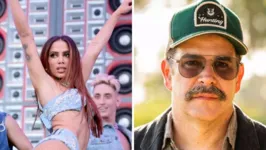 Anitta e Murilo Benício. Cantora quis saber se ele é solteiro