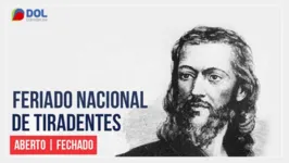 Imagem ilustrativa da notícia Confira o que abre e fecha neste feriado de Tiradentes