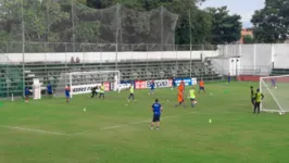 Águia de Marabá treinou na tarde desta terça (1º)