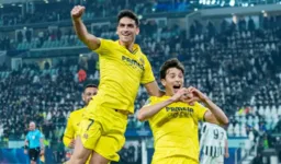 Gerard Moreno e Pau Torres, autores dos dois primeiros gols do Villarreal