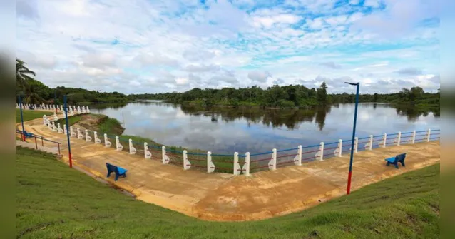 Imagem ilustrativa da notícia Reforma: Governo do Pará entrega nova orla de Marudazinho