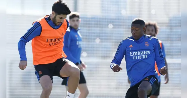 Imagem ilustrativa da notícia Video: Real Madrid pensa no Espanhol antes de encarar o PSG
