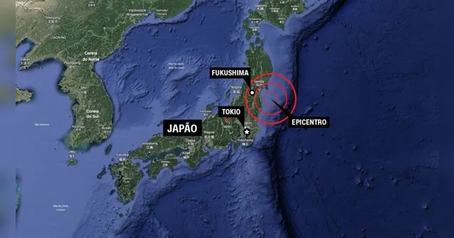 Imagem ilustrativa da notícia Terremoto abala o Japão e emite alerta de Tsunami