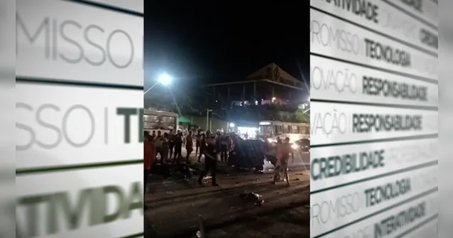 Imagem ilustrativa da notícia Vídeo: acidente grave é registrado na BR-316; assista